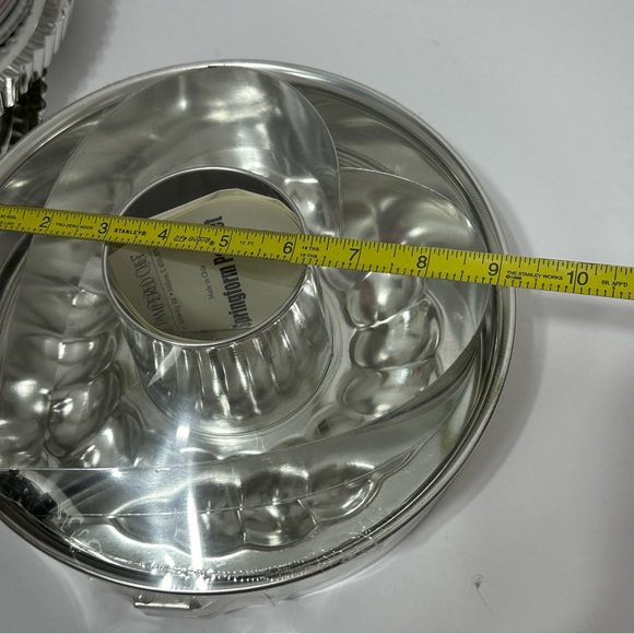 The Pampered Chef Lot Flan Pan Set Springform Pan Set Spatula Garnisher - Picture 5 of 10